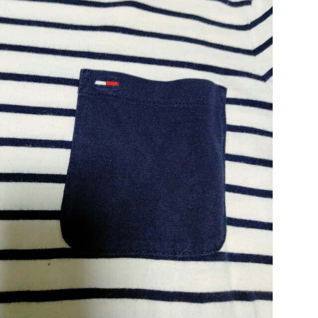 TOMMY HILFIGER(トミーヒルフィガー)のtommy hilfiger DENIM 　メンズLボーダーＴシャツ メンズのトップス(Tシャツ/カットソー(半袖/袖なし))の商品写真