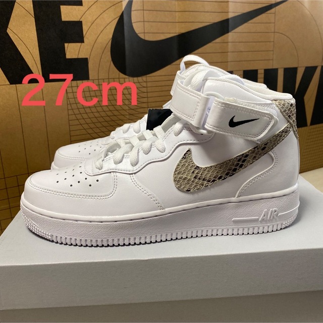 27cm WMNS AIR FORCE 1 '07 MID 【GINGER掲載商品】 ahq.com.mx