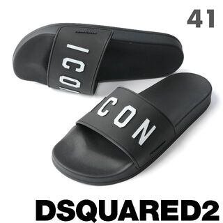 低価大人気】 DSQUARED2 - DSQUARED2 ロゴ DEAN&DAN サンダル41の通販