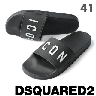 低価大人気】 DSQUARED2 - DSQUARED2 ロゴ DEAN&DAN サンダル41の通販