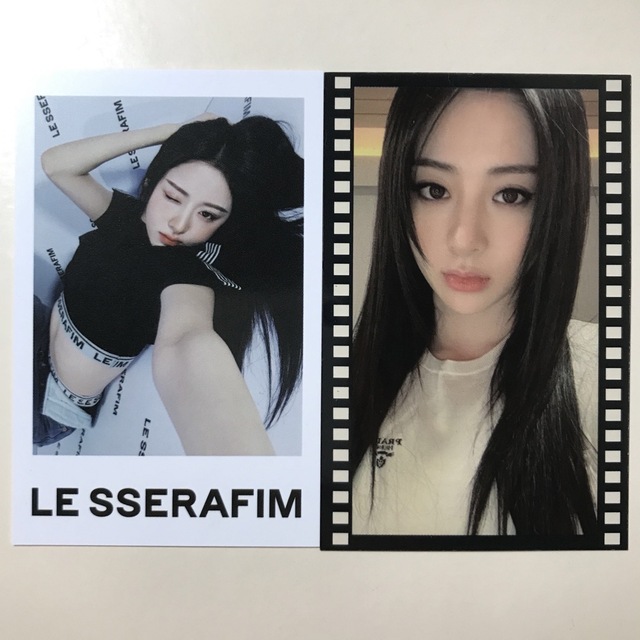 LE SSERAFIM ユンジン 特典 2枚セット エンタメ/ホビーのCD(K-POP/アジア)の商品写真