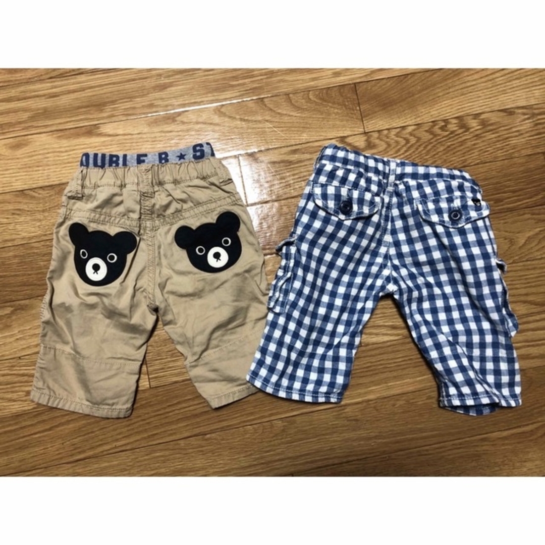 DOUBLE.B(ダブルビー)のダブルビー　ハーフパンツ90  キッズ/ベビー/マタニティのキッズ服男の子用(90cm~)(パンツ/スパッツ)の商品写真