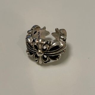 クロムハーツ(Chrome Hearts)のchrome hearts　クロムハーツ　ダブルフローラルクロス　リング　7号　(リング(指輪))