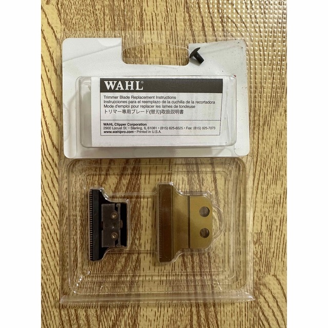 WAHL Detailer Li用替刃＃2215-700 フェードカット必需品