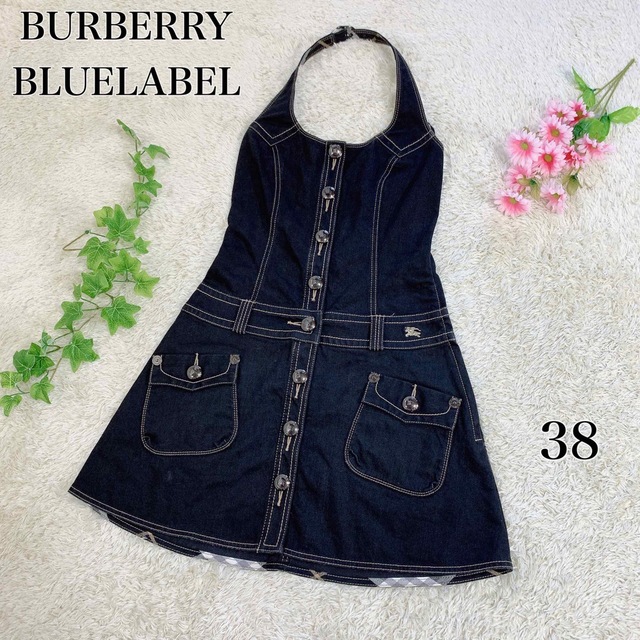 BURBERRY BLUE LABEL - BURBERRY バーバリーブルーレーベル デニム ...