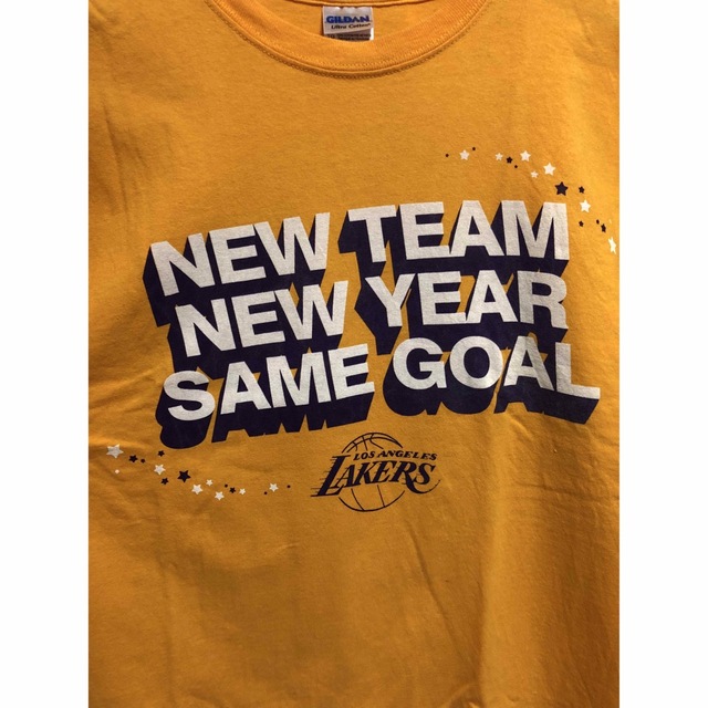 GILDAN(ギルタン)のLos Angeles Lakers tシャツ メンズのトップス(Tシャツ/カットソー(半袖/袖なし))の商品写真