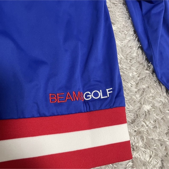 新品タグ付き未使用 BEAMS GOLF ジップウインドジャケット