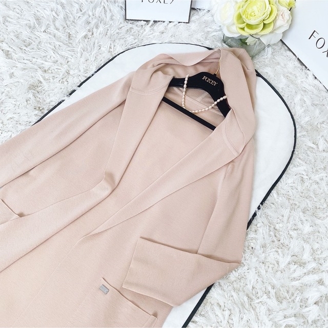 FOXEY BOUTIQUE - 極美品☆フォクシー ロング カーディガンの FOXEY BOUTIQUE - 極美品☆フォクシー ロング カーディガンの
