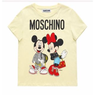 モスキーノ(MOSCHINO)のH&M MOSCHINO モスキーノ　ディズニー　ミッキー　ミニー　Tシャツ(Tシャツ(半袖/袖なし))