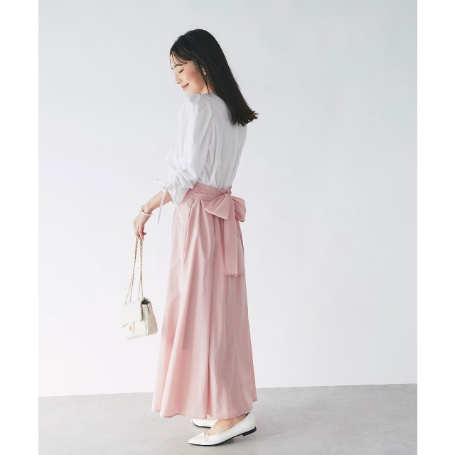 La boutique BonBon - La boutique BonBon タフタリボンマーメイドマキシスカート