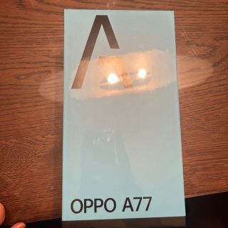 オッポ(OPPO)の一括購入　oppo a77 SIMフリー　ルフィル　未開封　新品　未使用(スマートフォン本体)