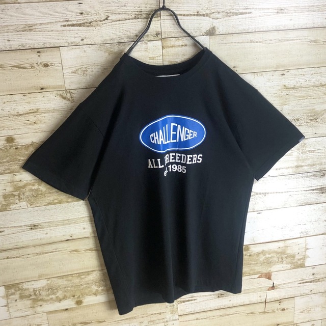 CHALLENGER チャレンジャー tシャツ ビックロゴ入り 美品-