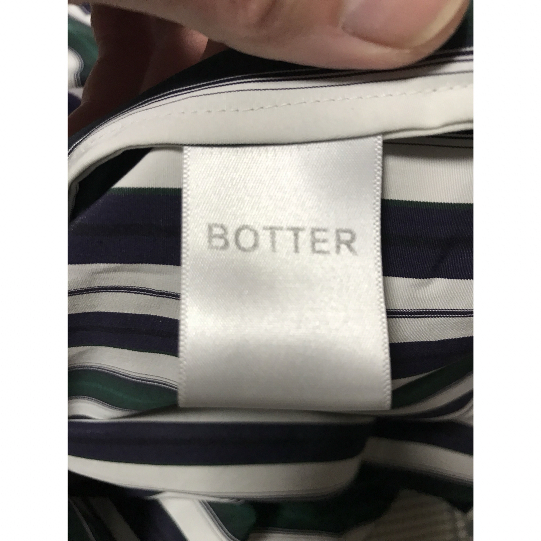 48 新品 9.4万 BOTTER ボッター ストライプシャツ オーバーサイズ
