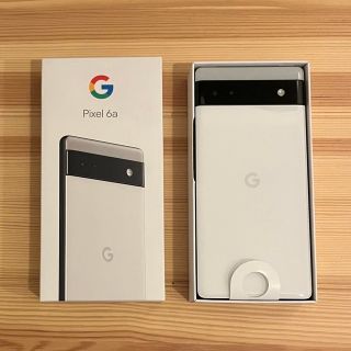 グーグルピクセル(Google Pixel)の新品　未使用　Google Pixel 6a Chalk(スマートフォン本体)