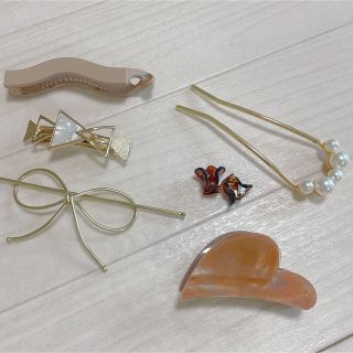 ラティス(Lattice)のヘアアクセサリー　まとめ売り　ヘアクリップ　バレッタ　マジェステ　かんざし(バレッタ/ヘアクリップ)