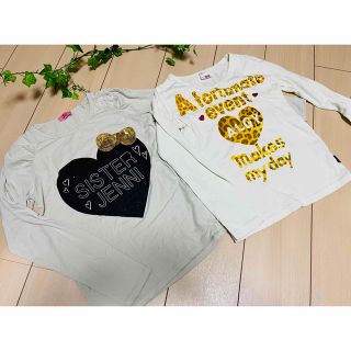 アルジー(ALGY)のsisterJENNI&ALGY 長袖Tシャツ２枚セット！140(Tシャツ/カットソー)