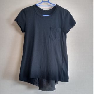 サカイ(sacai)のsacai　サカイ　バック切替カットソー　ポケットTシャツ(Tシャツ(半袖/袖なし))