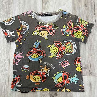 ヒステリックミニ(HYSTERIC MINI)のHYSTERIC MINI   ヒスミニ　総柄Tシャツ(Tシャツ/カットソー)