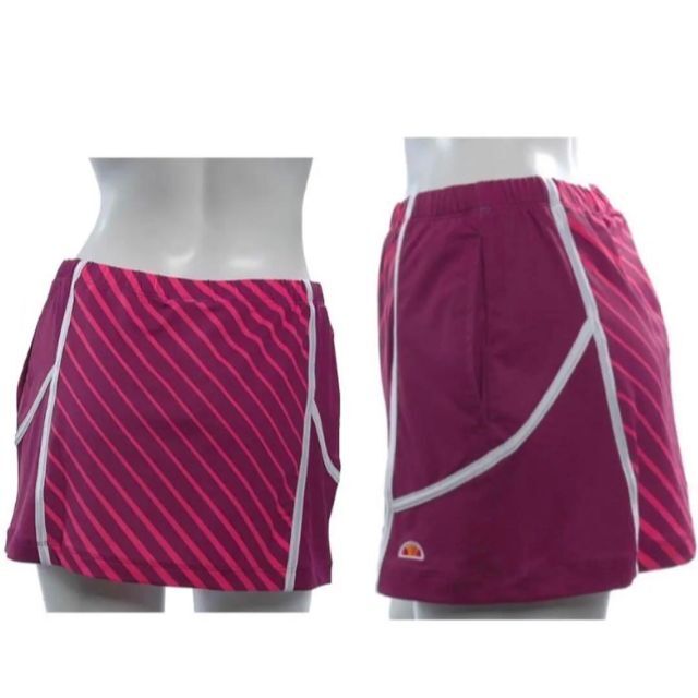 古典 ellesse テニスウェア スコート サイズM エレッセ レディース テニス ウェア M