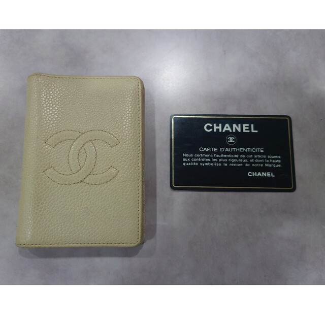 シャネル　名刺入れ　カードケース　キャビアスキン　CHANEL　送料無料 | フリマアプリ ラクマ