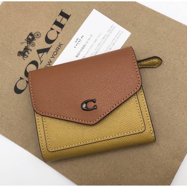 【美品】COACH  ウィン スモールウォレット シグネチャー コーチ 財布