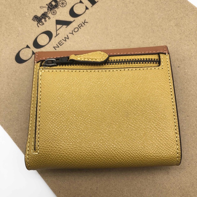 【COACH☆新品】ウィン スモール ウォレット☆カラーブロック☆入手困難☆