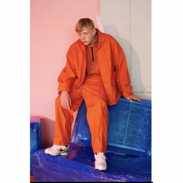 Jieda(ジエダ)のJieDa WIDE PAINTER PANTS ORANGE 2 メンズのパンツ(ペインターパンツ)の商品写真