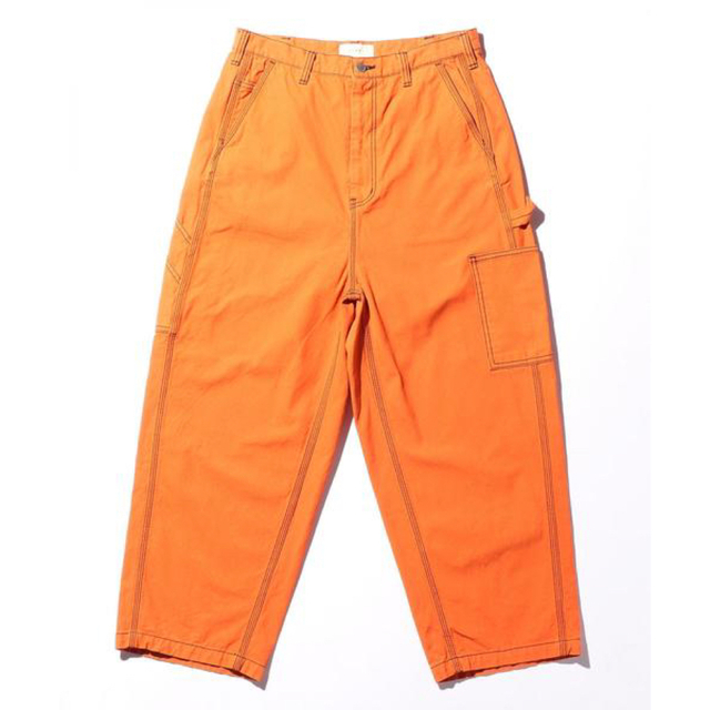 Jieda(ジエダ)のJieDa WIDE PAINTER PANTS ORANGE 2 メンズのパンツ(ペインターパンツ)の商品写真