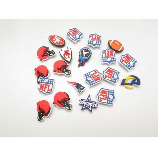 新品 NFL クロックス ジビッツ サンダル アクセサリー マーカー 取付(アメリカンフットボール)