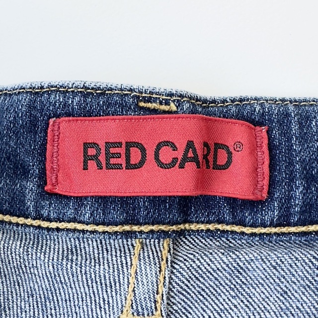 極美品 RED CARD Anniversary ハイライズデニム 23