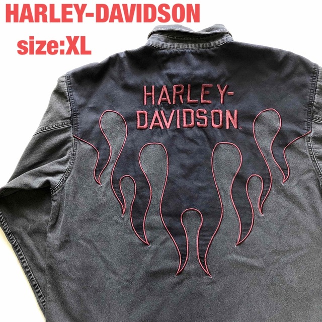 HARLEY-DAVIDSON ハーレーダビッドソン ワークシャツ