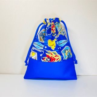 【現品特価】ポケモン柄★給食袋・巾着★男の子★(バッグ/レッスンバッグ)