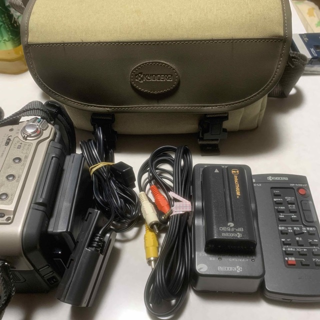 動作品 Kyocera miniDV ビデオカメラ DV-M7