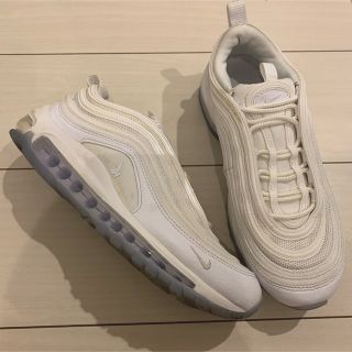 ナイキ(NIKE)のNIKE エアマックス97 ホワイト　アイスブルー (スニーカー)