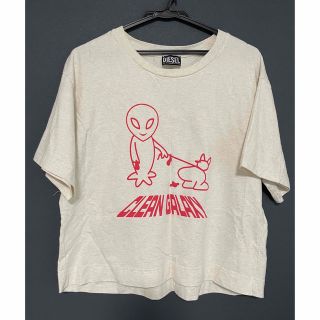 ディーゼル(DIESEL)のディーゼル☆着1美品　T-BOWLESS-B1 T-SHIRT 半袖Sサイズ(Tシャツ(半袖/袖なし))