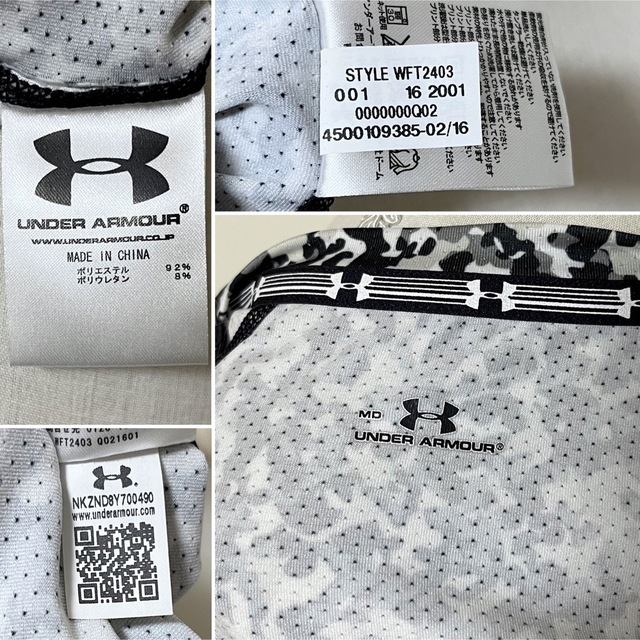 UNDER ARMOUR(アンダーアーマー)のUNDER ARMOUR UA HEATGEAR ARMOURプリントSS レディースのトップス(Tシャツ(半袖/袖なし))の商品写真