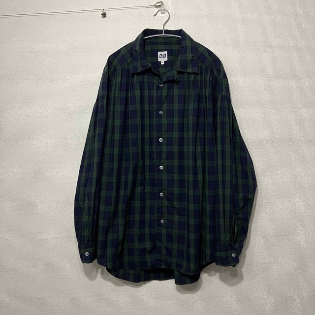 auraleeAiE Painter Shirt Black Watch M グリーン