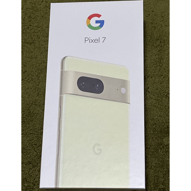 【新品未開封】Google pixel7 レモングラス 128GB SIMフリー63インチSIM情報