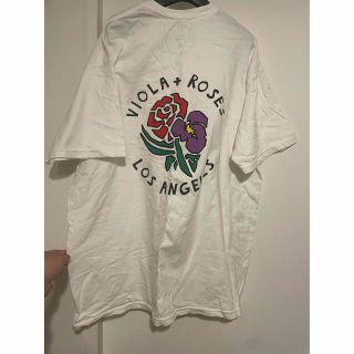 ロンハーマン(Ron Herman)のVIOLA AND ROSES TシャツXL(Tシャツ/カットソー(半袖/袖なし))