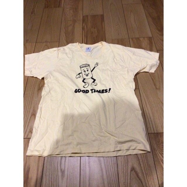 R.NEWBOLD(アールニューボールド)のR.NEWBOLD Tシャツ　XLサイズ　イエロー メンズのトップス(Tシャツ/カットソー(半袖/袖なし))の商品写真