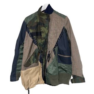 sacai MA-1 ブルゾン　パッチワーク