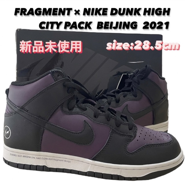 新品【28㎝】FRAGMENT × NIKE DUNK \