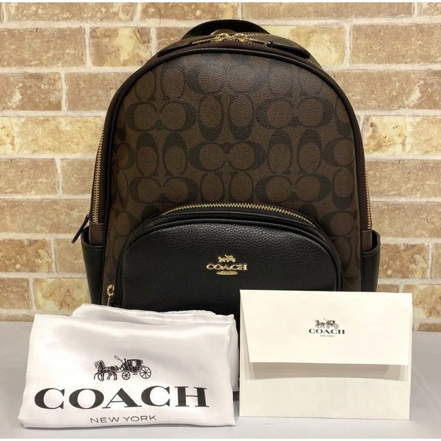 ✨新品未使用✨COACH リュック バックパック シグネチャー ダークブラウン ✨新品未使用✨COACH リュック バックパック シグネチャー ダークブラウン