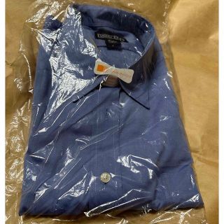 ランズエンド(LANDS’END)のLands' End SHIRT 16-32ブルー(シャツ)