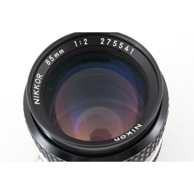 新品級 ニコン AI-S NIKKOR 85mm f2 MF レンズ Y289 - www.ecotours-of