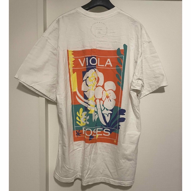 Ron Herman(ロンハーマン)のVIOLA AND ROSES Tシャツ　XL メンズのトップス(Tシャツ/カットソー(半袖/袖なし))の商品写真