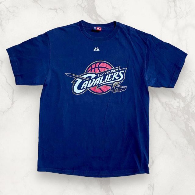 HCM NBA majestic 古着 バスケットボール　キャバリアーズ　Tシャ メンズのトップス(Tシャツ/カットソー(半袖/袖なし))の商品写真