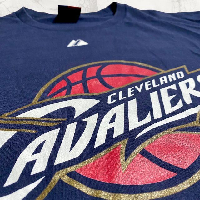 HCM NBA majestic 古着 バスケットボール　キャバリアーズ　Tシャ メンズのトップス(Tシャツ/カットソー(半袖/袖なし))の商品写真