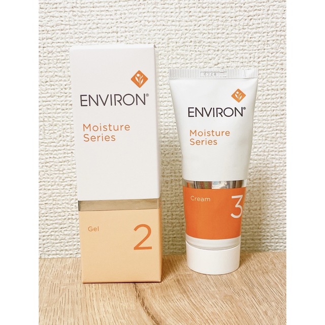 新品エンビロンENVIRON モイスチャージェル2 モイスチャークリーム3