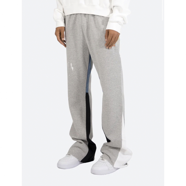 mnml CONTRAST BOOTCUT SWEATPANTS　ミニマル